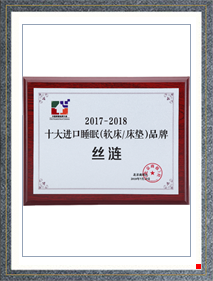 2017-2018 十大進(jìn)口睡眠(軟床/床墊)品牌