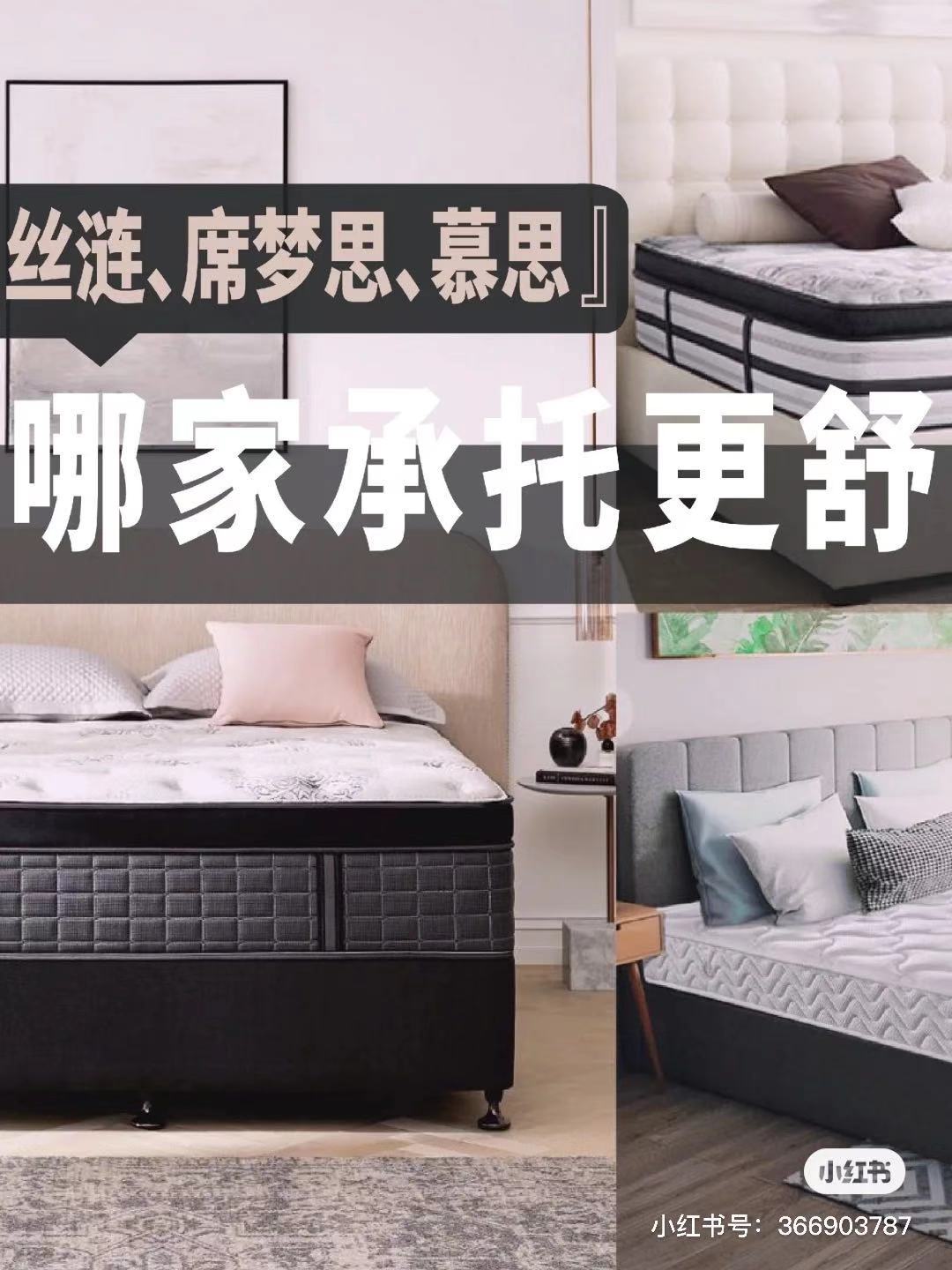 絲漣、席夢思、慕思床墊試睡測評