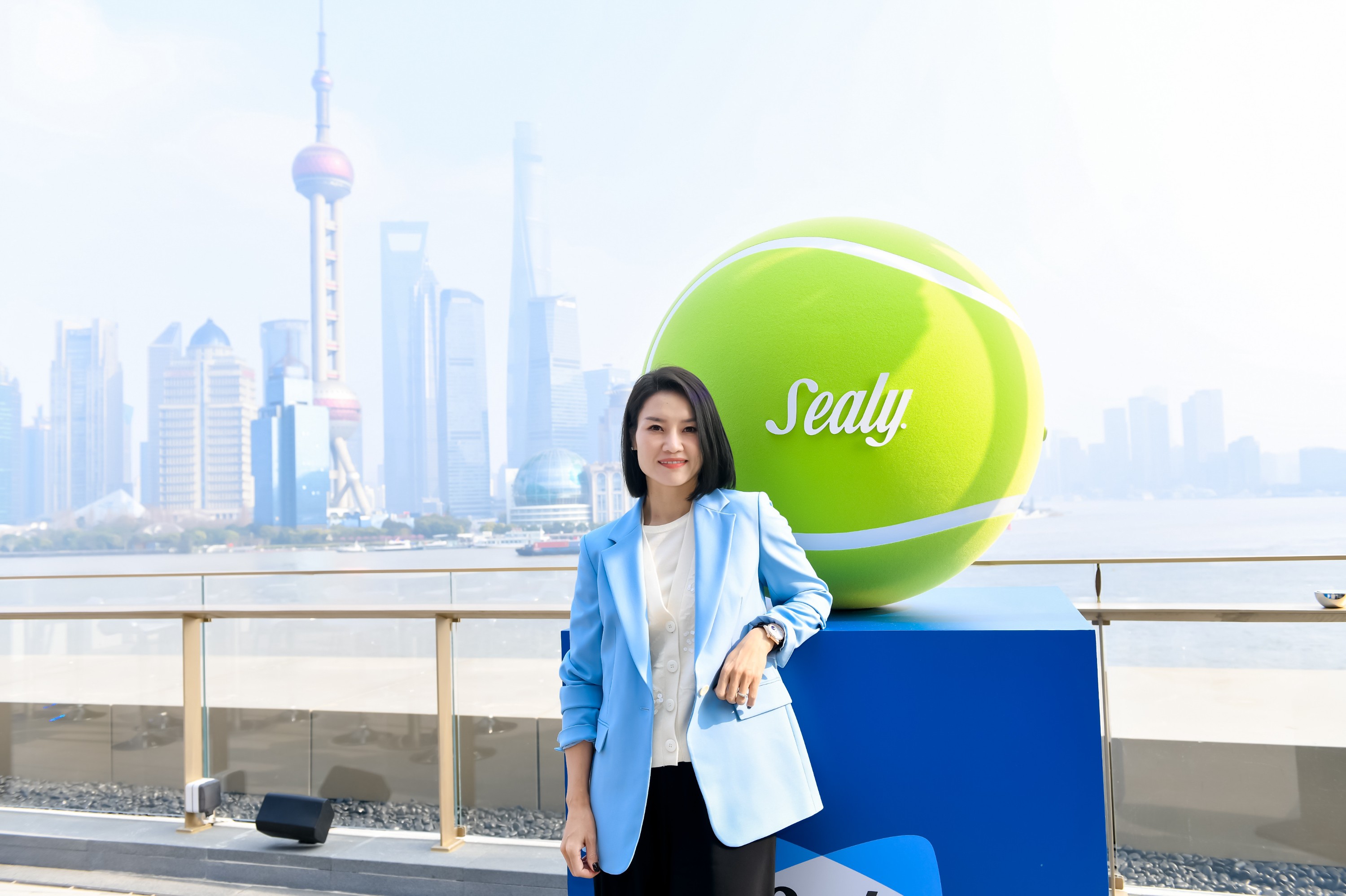 絲漣品牌大使李娜女士親臨現場